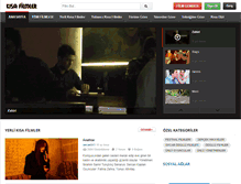 Tablet Screenshot of kisa-filmler.com